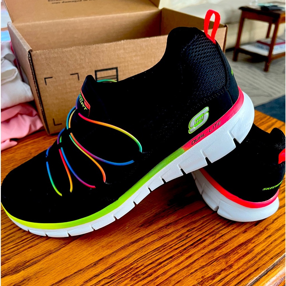 Skechers Sport Women's Loving Life Memory Foam Fashion Sneakers